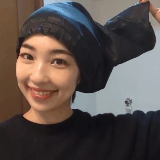 丝绸睡帽