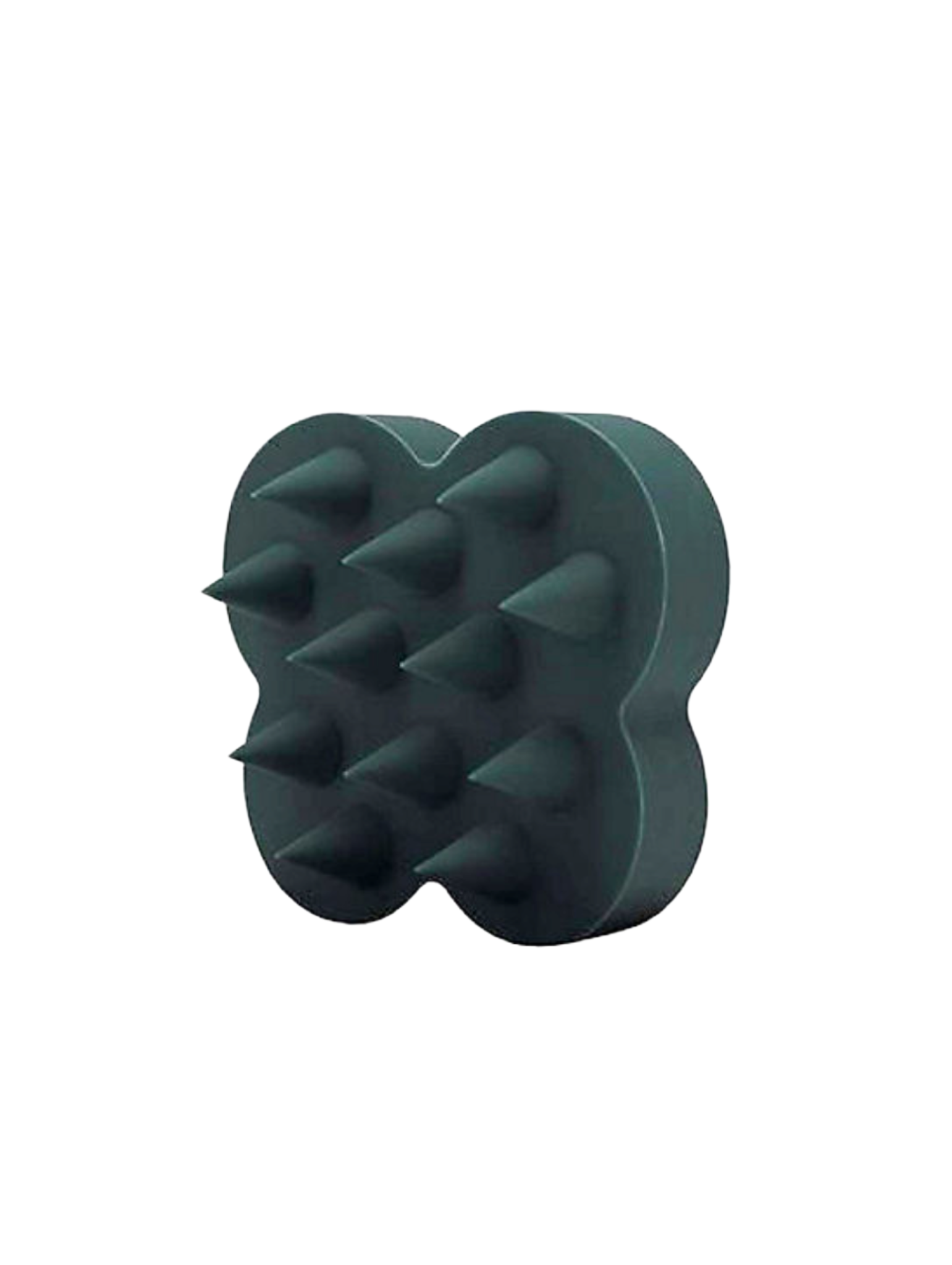 日本uka头部按摩梳硅胶头皮清洁舒缓洗头梳子干湿两用 - 图片 3